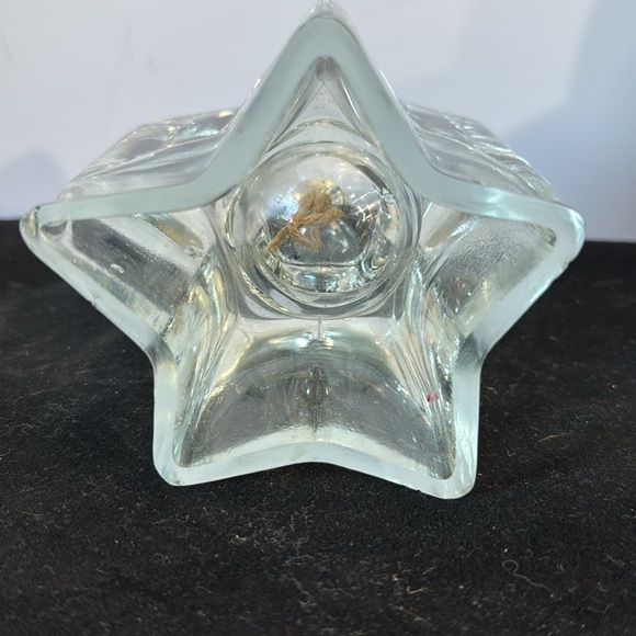 Vintage Torre & Tagus glass star oil lamps - Picture 3 of 5